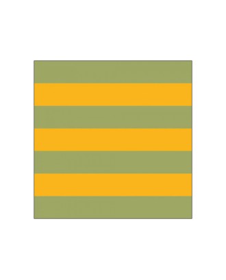 Servetele de masa, 20 buc, 33x33 cm, Lock Stripe Yellow/Green - AMBIENTE
